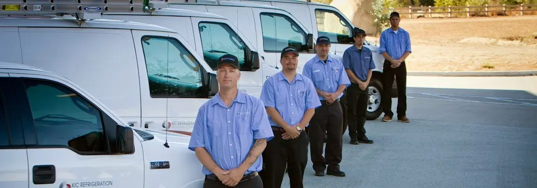 KIC Refrigeration crew ready for Mini Split Repair jobs across Oceanside